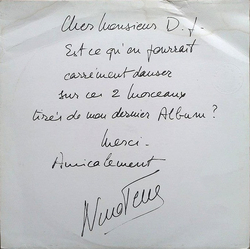 Nino Ferrer L'Homme Qui A Vu L'Homme Qui A Vu L'Homme Qui A Vu Le Blues Vinyl 12" USED