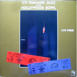 CTI All-Stars CTI Summer Jazz At The Hollywood Bowl Live Three Vinyl LP USED