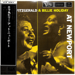 Ella Fitzgerald / Billie Holiday At Newport Vinyl LP USED