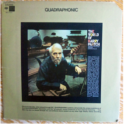 Harry Partch The World Of Harry Partch Vinyl LP USED