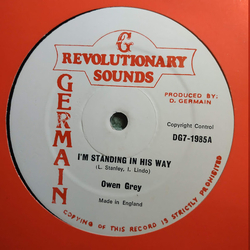 Owen Gray / Audrey Hall I'm Standing In His Way / One Dance Won't Do Vinyl 12" USED
