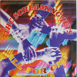 The Screaming Jets All For One Vinyl LP USED