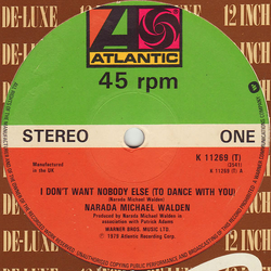 Narada Michael Walden I Don't Want Nobody Else (To Dance With You) Vinyl 12" USED