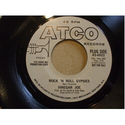 Vinegar Joe Rock 'N Roll Gypsies USED VINYL 7INCH 45 RPM SINGLE PROMO STYRENE