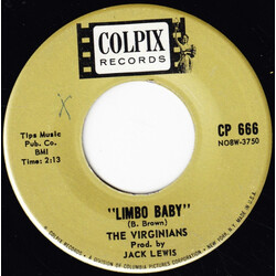 The Virginians (6) Limbo Baby / Greenback Dollars USED VINYL 7INCH 45 RPM