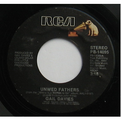 Gail Davies Unwed Fathers Vinyl 7" USED
