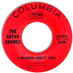 The Cryan' Shames I Wanna Meet You Vinyl 7" USED
