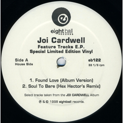 Joi Cardwell Feature Tracks E.P. Vinyl 12" USED