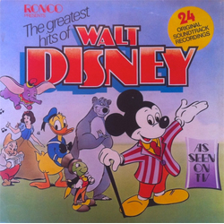 Various The Greatest Hits Of Walt Disney Vinyl LP USED