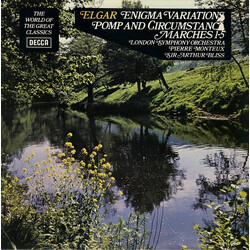 Sir Edward Elgar / The London Symphony Orchestra / Pierre Monteux / Arthur Bliss Enigma Variations Pomp And Circumstance Marches Vinyl LP USED