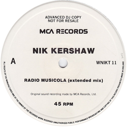Nik Kershaw Radio Musicola (Extended Mix) Vinyl 12" USED