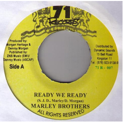 The Marley Brothers Ready We Ready Vinyl 7" USED