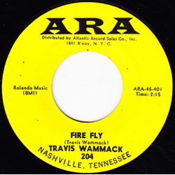 Travis Wammack Fire Fly / Scratchy Vinyl 7" USED