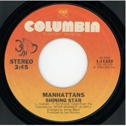 Manhattans Shining Star Vinyl 7" USED