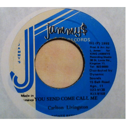 Carlton Livingston You Send Come Call Me Vinyl 7" USED
