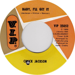 Chuck Jackson Baby I'll Get It Vinyl 7" USED