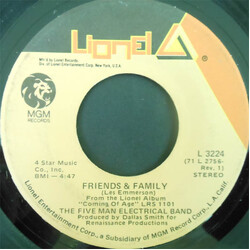 Five Man Electrical Band Friends & Family / Julianna USED VINYL 7INCH