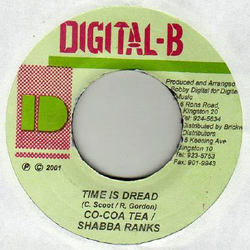 Cocoa Tea / Shabba Ranks Time Is Dread Vinyl 7" USED
