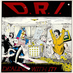 Dirty Rotten Imbeciles Dealing With It! Vinyl LP USED