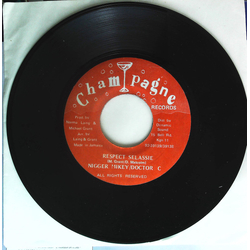 Nigger Mikey / Doctor C. (2) Respect Selassie Vinyl 7" USED