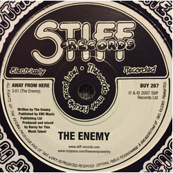 The Enemy (6) Away From Here Vinyl 7" USED