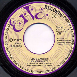 Wilson Pickett Love Dagger USED VINYL 7INCH SINGLE STYRENE