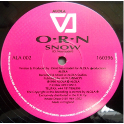 Omid '16B' Nourizadeh Snow Vinyl 12" USED
