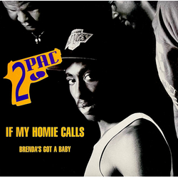 2Pac If My Homie Calls / Brenda's Got A Baby Vinyl 12" USED