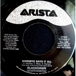 Blackhawk Goodbye Says It All Vinyl 7" USED