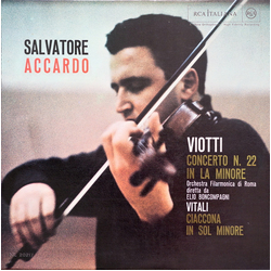 Giovanni Battista Viotti / Tomaso Antonio Vitali / Salvatore Accardo / Orchestra Filarmonica Di Roma / Elio Boncompagni Concerto N. 22 In La Minore / 