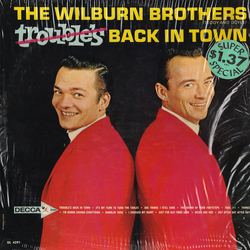 The Wilburn Brothers Back In Town Vinyl LP USED