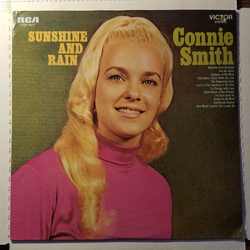 Connie Smith Sunshine And Rain Vinyl LP USED