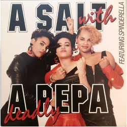 Salt 'N' Pepa A Salt With A Deadly Pepa Vinyl LP USED