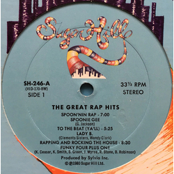 Various The Great Rap Hits Vinyl LP USED