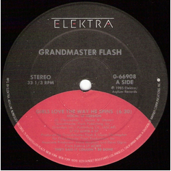 Grandmaster Flash Girls Love The Way He Spins Vinyl 12" USED