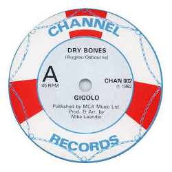 Gigolo (9) Dry Bones Vinyl 7" USED