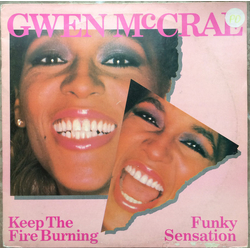 Gwen McCrae Keep The Fire Burning (Club Re-Mix) / Funky Sensation Vinyl 12" USED