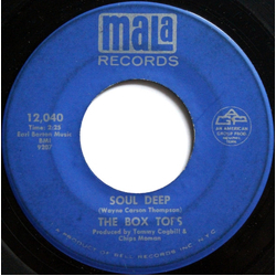 Box Tops Soul Deep Vinyl 7" USED