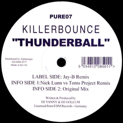 Killerbounce Thunderball Vinyl 12" USED