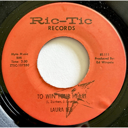 Laura Lee To Win Your Heart Vinyl 7" USED