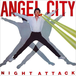 Angel City (2) Night Attack Vinyl LP USED