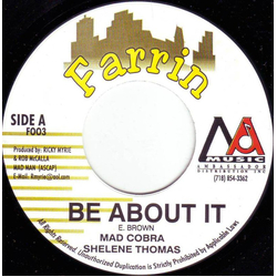 Mad Cobra / Shelene Thomas Be About It Vinyl 7" USED
