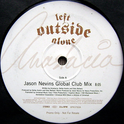 Anastacia Left Outside Alone Vinyl 12" USED