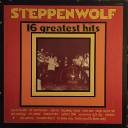 Steppenwolf 16 Greatest Hits Vinyl LP USED