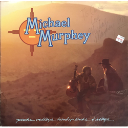 Michael Martin Murphey Peaks Valleys Honky-Tonks & Alleys Vinyl LP USED