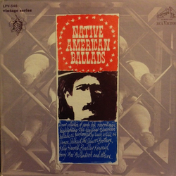 Various Native American Ballads Vinyl LP USED