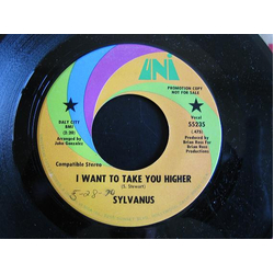 Sylvanus I Want To Take You Higher Vinyl 7" USED