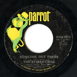 The Flirtations Someone Out There Vinyl 7" USED