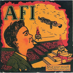 AFI Shut Your Mouth And Open Your Eyes Vinyl LP USED