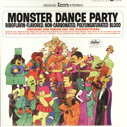 Don Hinson And The Rigamorticians Monster Dance Party Vinyl LP USED